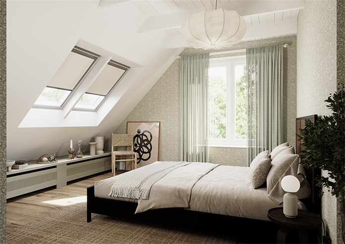 Sahara Voile, Metallic Pearl Grey - Made to Measure Curtains - Image 7